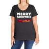 merry crispness Ladies Curvy T-Shirt