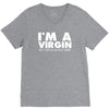 i'm a virgin but this is an old shirt V-Neck Tee