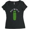 dill with it Women's Triblend Scoop T-shirt
