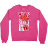 were gonna need a bigger boat inspired by jaws birthday present Crewneck Sweatshirt