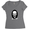 LIKE A SKULL Women's Triblend Scoop T-shirt