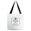 queen of cats Tote Bags