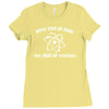 never trust an atom Ladies Fitted T-Shirt