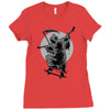 reaper skater Ladies Fitted T-Shirt