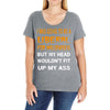 liberal for halloween Ladies Curvy T-Shirt