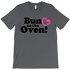 Bun in the Oven with Heart Baby Girl T-Shirt