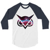 black 3/4 Sleeve Shirt