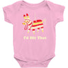 i'd hit that Baby Bodysuit