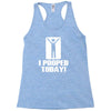 novelty funny humor tee graphic Racerback Tank
