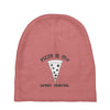 pizza is my spirit animal Baby Beanies