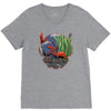 scott lang crossing the back yard V-Neck Tee