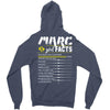 March Girl Facts Pisces Zipper Hoodie