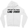 guns don't kill people lag does Zipper Hoodie