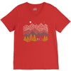 camping V-Neck Tee