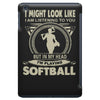 i might look like i'm playing softball iPad Mini