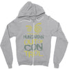hungary out of control Zipper Hoodie