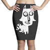 dog or fox Pencil Skirts