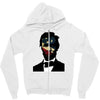 abraham lincoln independence day flag america Zipper Hoodie