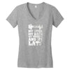 My Neck My Back My Triceps And My Lats Women's V-Neck T-Shirt