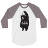 Black Bruin Metal 3/4 Sleeve Shirt