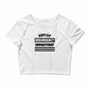 redundancy Crop Top