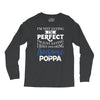 awesome poppa Long Sleeve Shirts