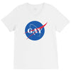 Nasa Gay Pride V-Neck Tee