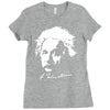 albert einstein Ladies Fitted T-Shirt