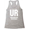 underground resistence Racerback Tank