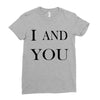 i and you Ladies Fitted T-Shirt