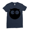 ghost burung Ladies Fitted T-Shirt
