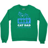 proud cat dad Crewneck Sweatshirt