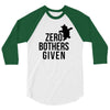 zero bothers given 3/4 Sleeve Shirt