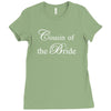 Cousin Of The Bride Ladies Fitted T-Shirt