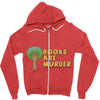 books are murder Zipper Hoodie