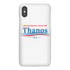 don't blame me i voted for thanos iPhoneX Case