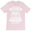 Super Cool Pops Of A Freaking Awesome Grandson T-Shirt