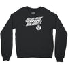fresse ,spr&uuml;che,party,dumm mach,film Crewneck Sweatshirt