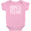 hipsta please Baby Onesie