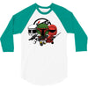 power minions vectorized 3/4 Sleeve Shirt