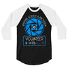 aperture science volunteer 3/4 Sleeve Shirt