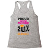 Class of 2017 Proud GrandMother Graduation Racerback Tank