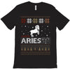 santa aries xhristmas ugly t shirts T-Shirt
