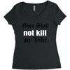 ghou shal Women's Triblend Scoop T-shirt