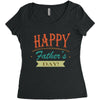 happy father's day Women's Triblend Scoop T-shirt