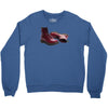 red doc marten skinhead boots, ideal birthday present or gift Crewneck Sweatshirt