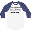 Revolution I Write Code 3/4 Sleeve Shirt