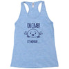 crabby day Racerback Tank