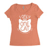 i only have one cat my cat has a few cat Women's Triblend Scoop T-shirt