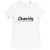 charity Ladies Fitted T-Shirt